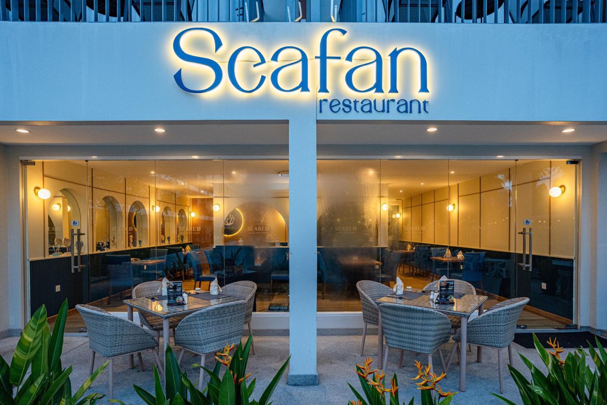 Seabed Grand Hotel Phuket - Sha Extra Plus Eksteriør billede Seafan Restaurant